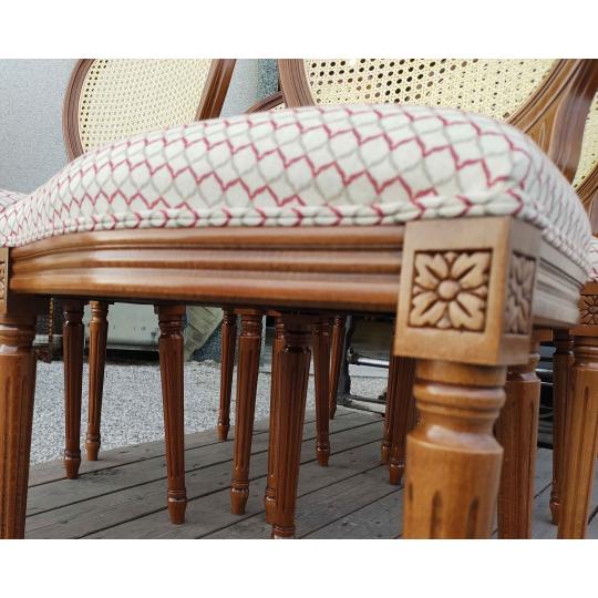 mediterran mintas hattamlas karpitos szek luxus klasszikus egyedi rusztikus vintage szek gyartas barokk diszes elegans polgari etkezoszek kenyelmes nad hattamlas provence villa kastely.jpg